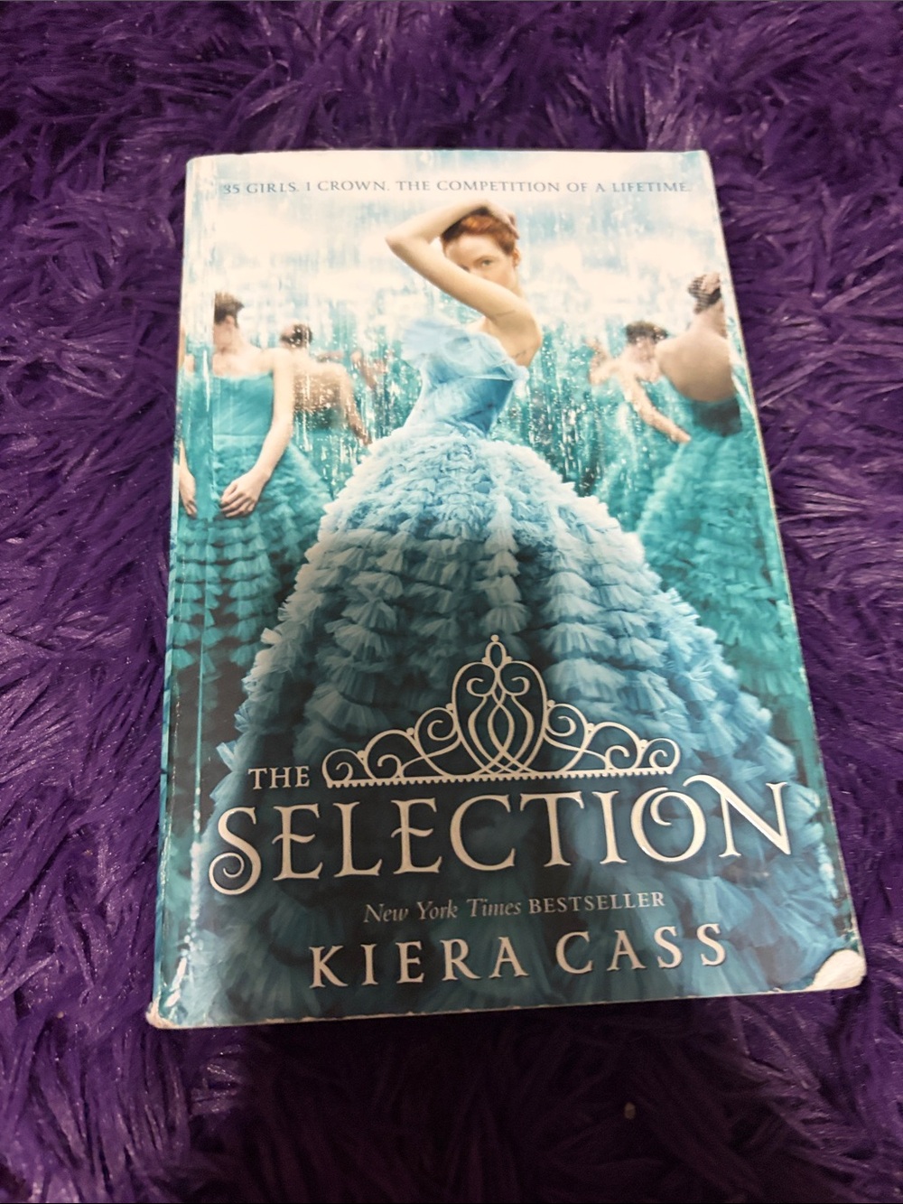 Harper “The Selectio Book with Teal and Purple Cover by Kiera Casa